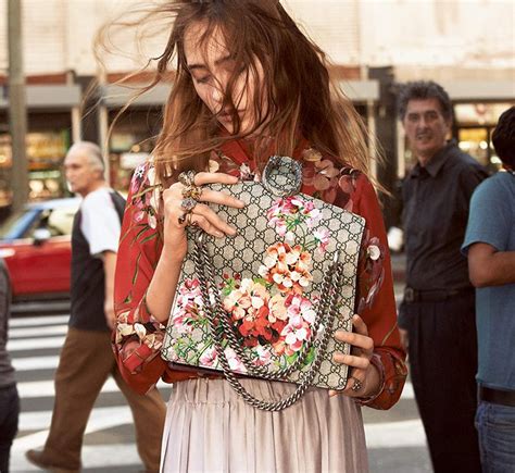 how does gucci advertise their products|gucci handbag advertisements.